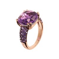 Anillo Bronzallure Mujer in Aleación de Metal Ametista WSBZ02179.AM-16 - WSBZ02179AM-14